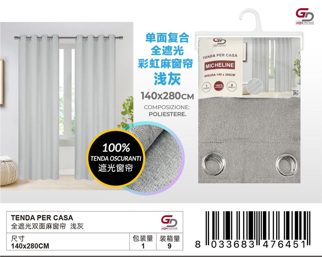 TENDA PER CASA MICHELINE 140X280CM