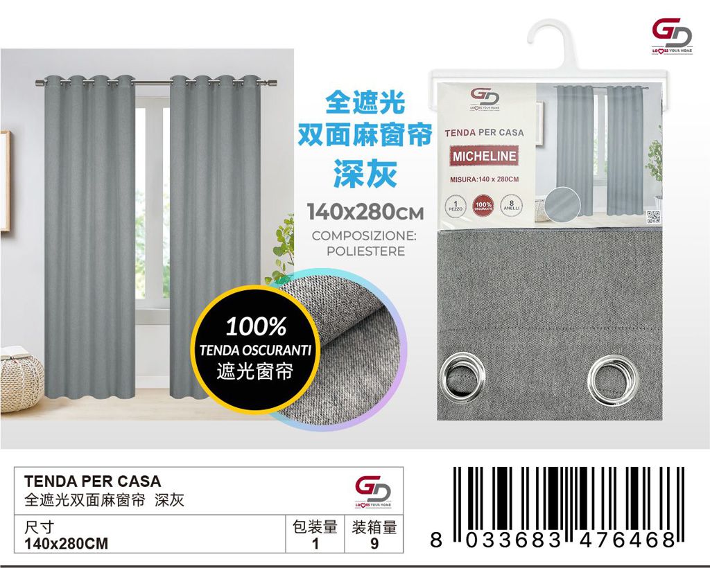 TENDA PER CASA MICHELINE 140X280CM