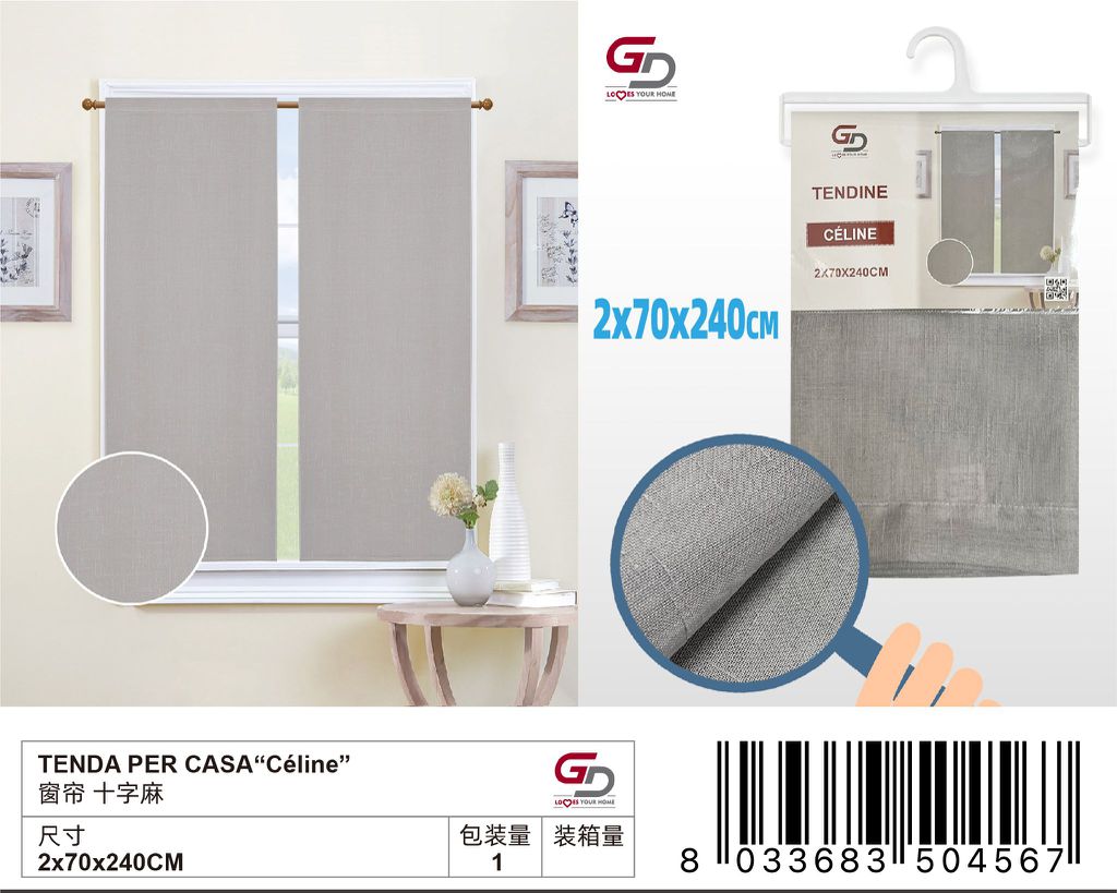 TENDA PER CASA Celine 70*240CM