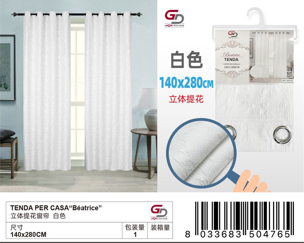 TENDA PER CASA Béatrice 140x280