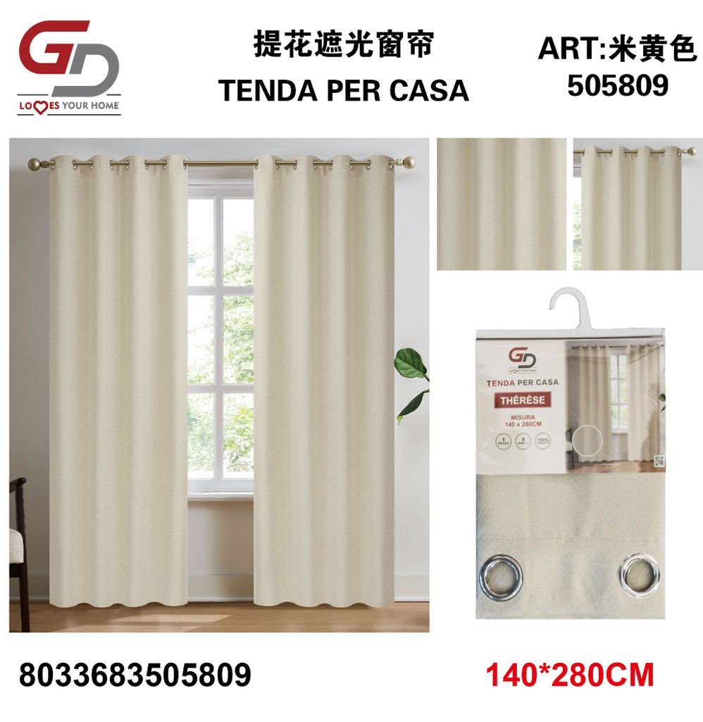 TENDA PER CASA Therese 140*280CM