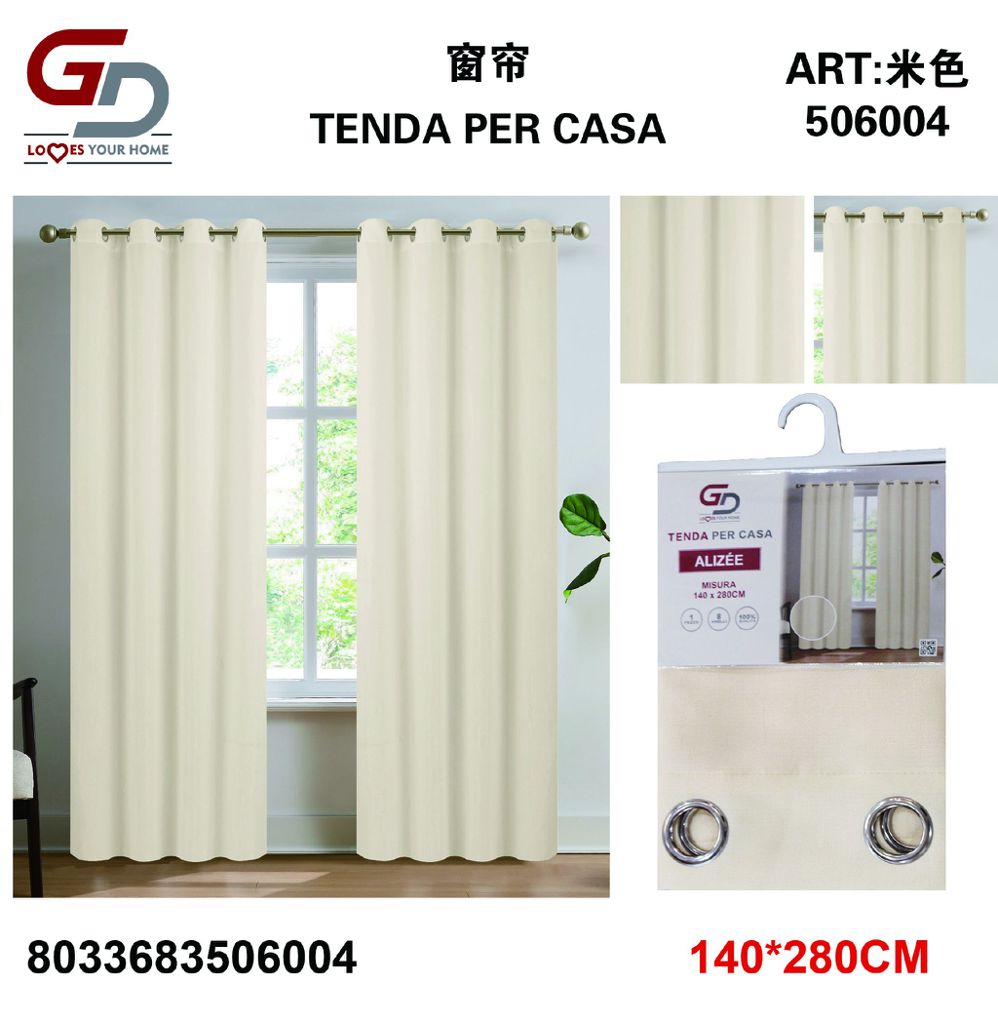 TENDA PER CASA Alexandra 140*280CM