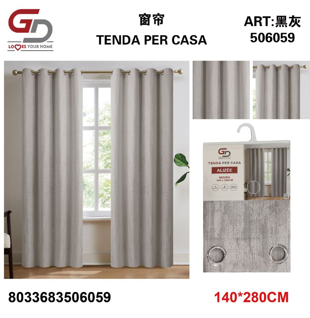 TENDA PER CASA Alexandra 140*280CM