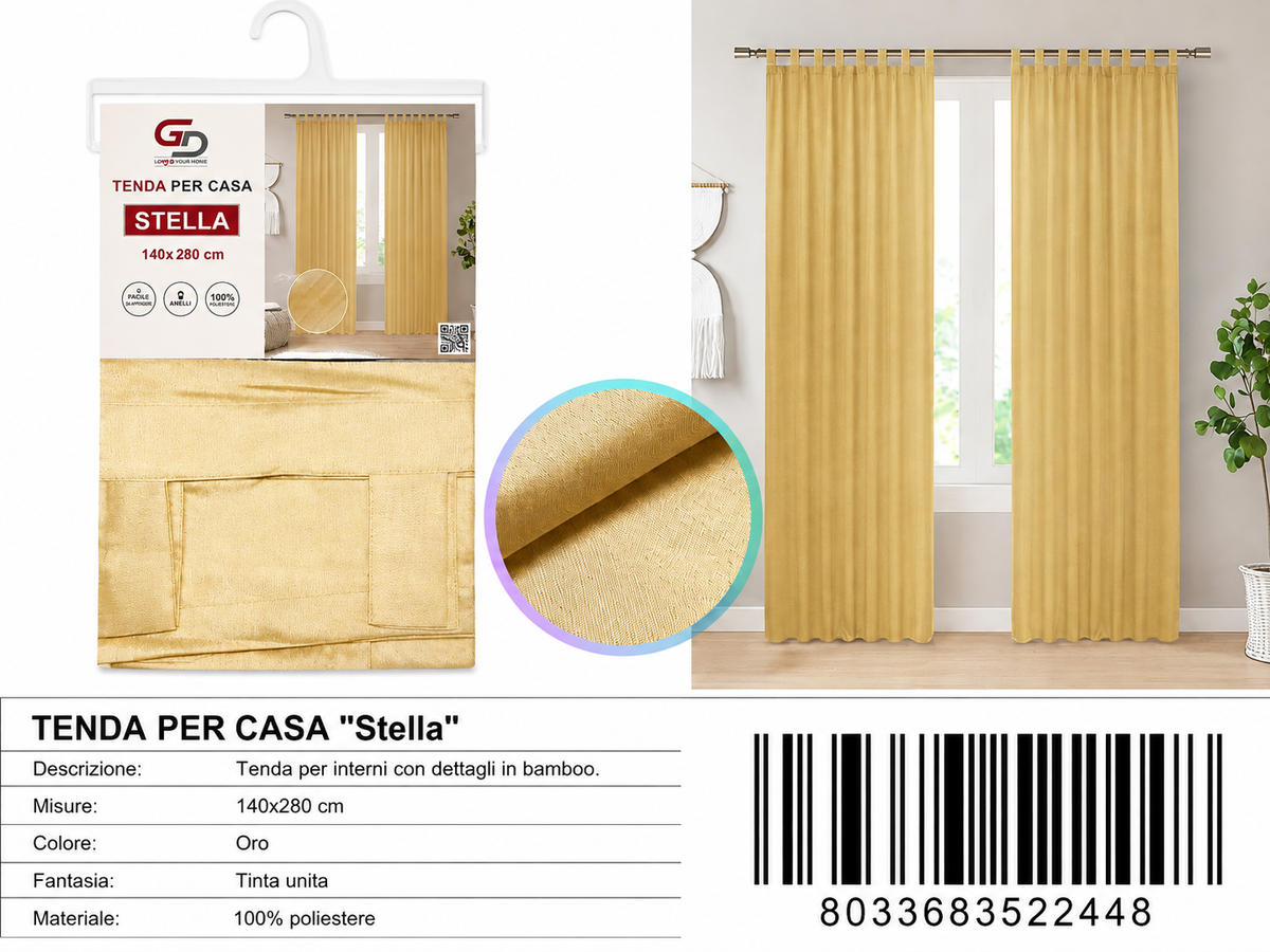 TENDA PER CASA Stella 140*280CM - 8033683522448