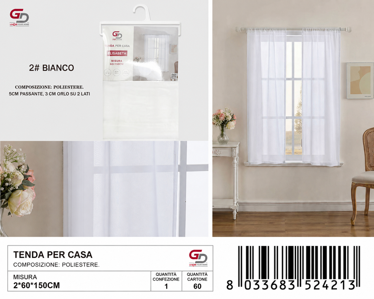 TENDA PER CASA 2*60*150CM