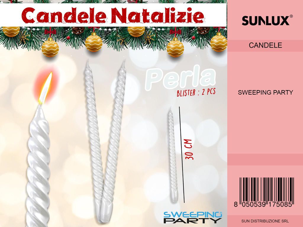 Candela Torciglioni Perla 2PC-30CM