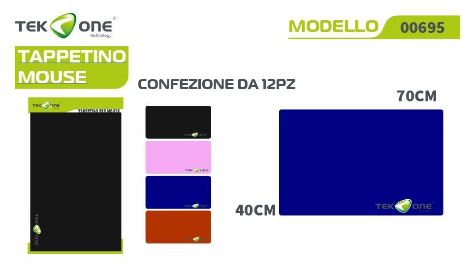 Tappetino Per Mouse Multi Colour 40*70*0.2