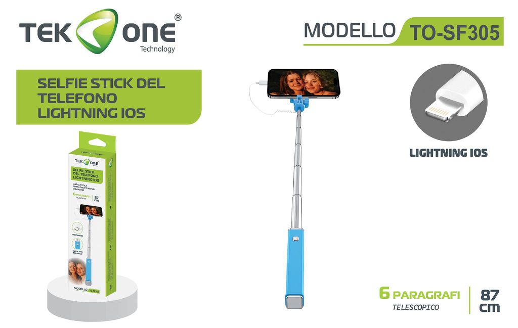 Selfie Stick Del Telefono Lightning Ios