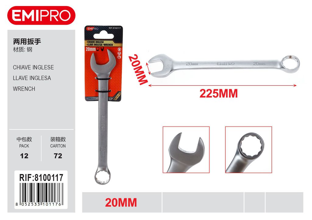 Chiave Inglese 20mm