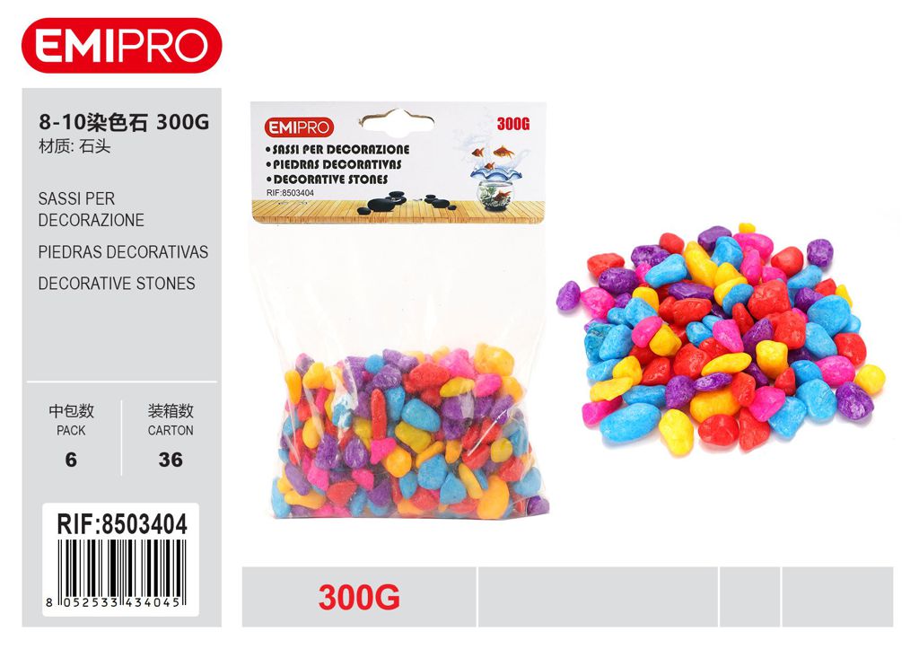 SASSI PER DECORAZIONE 300G