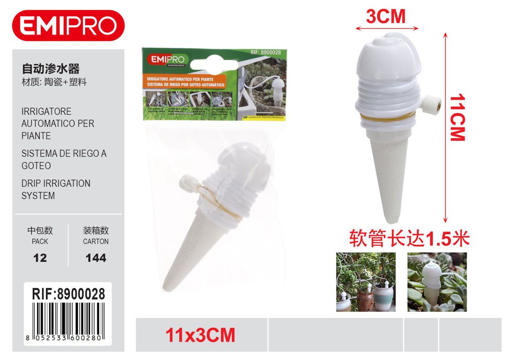 IRRIGATORE AUTOMATICO PER PIANTE