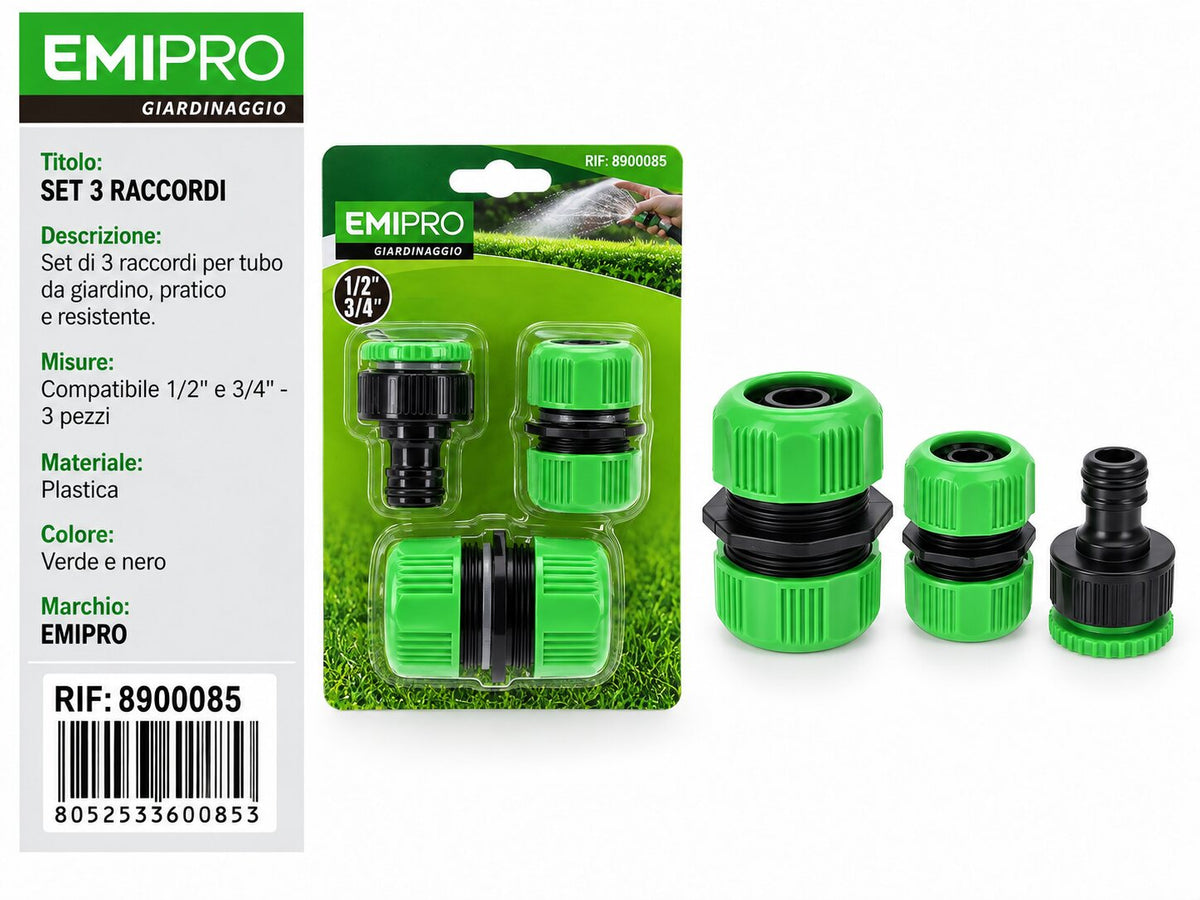 SET 3 RACCORDI