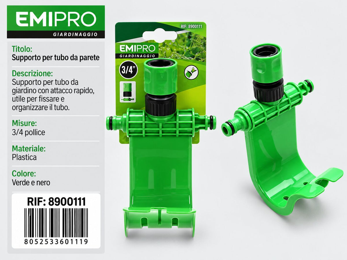 SUPPORTO PER TUBO DA PARETE