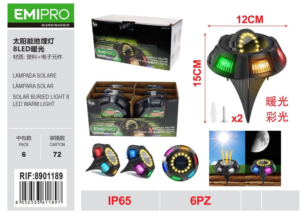 LAMPADA SOLARE 18LED