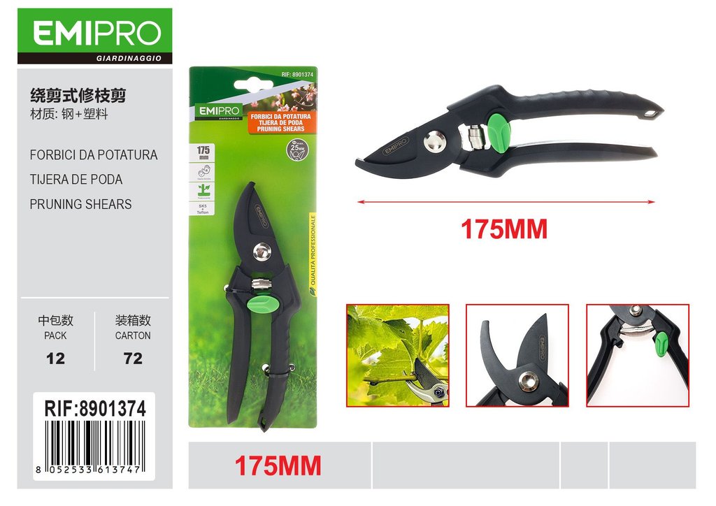 FORBICI DA POTATURA 175MM