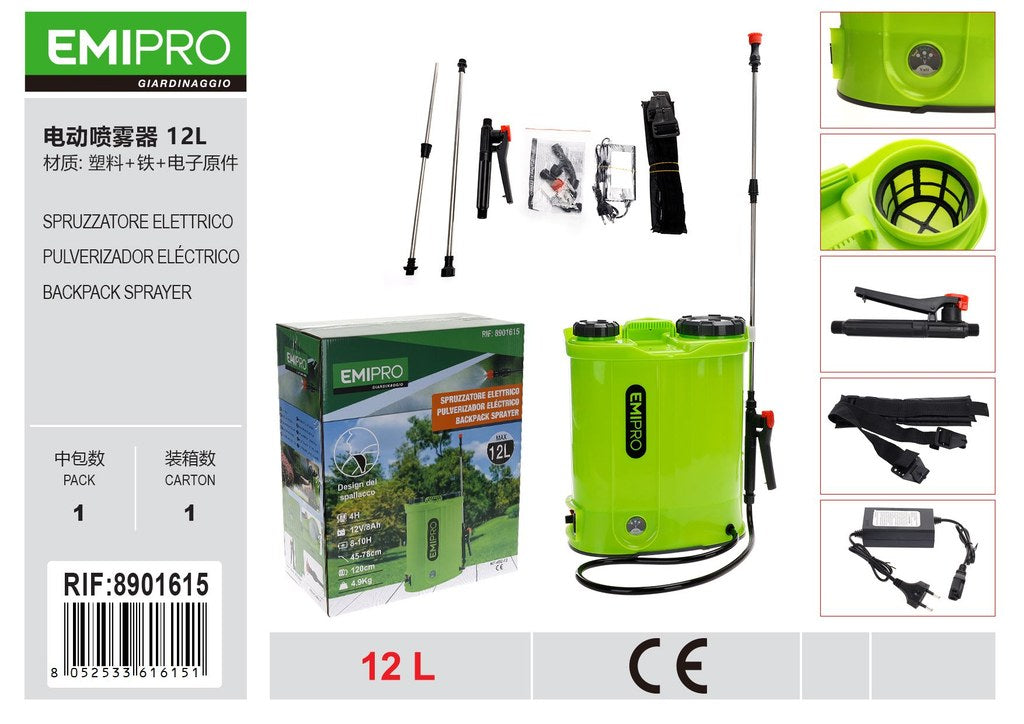 SPRUZZATORE ELETTRICO 12L