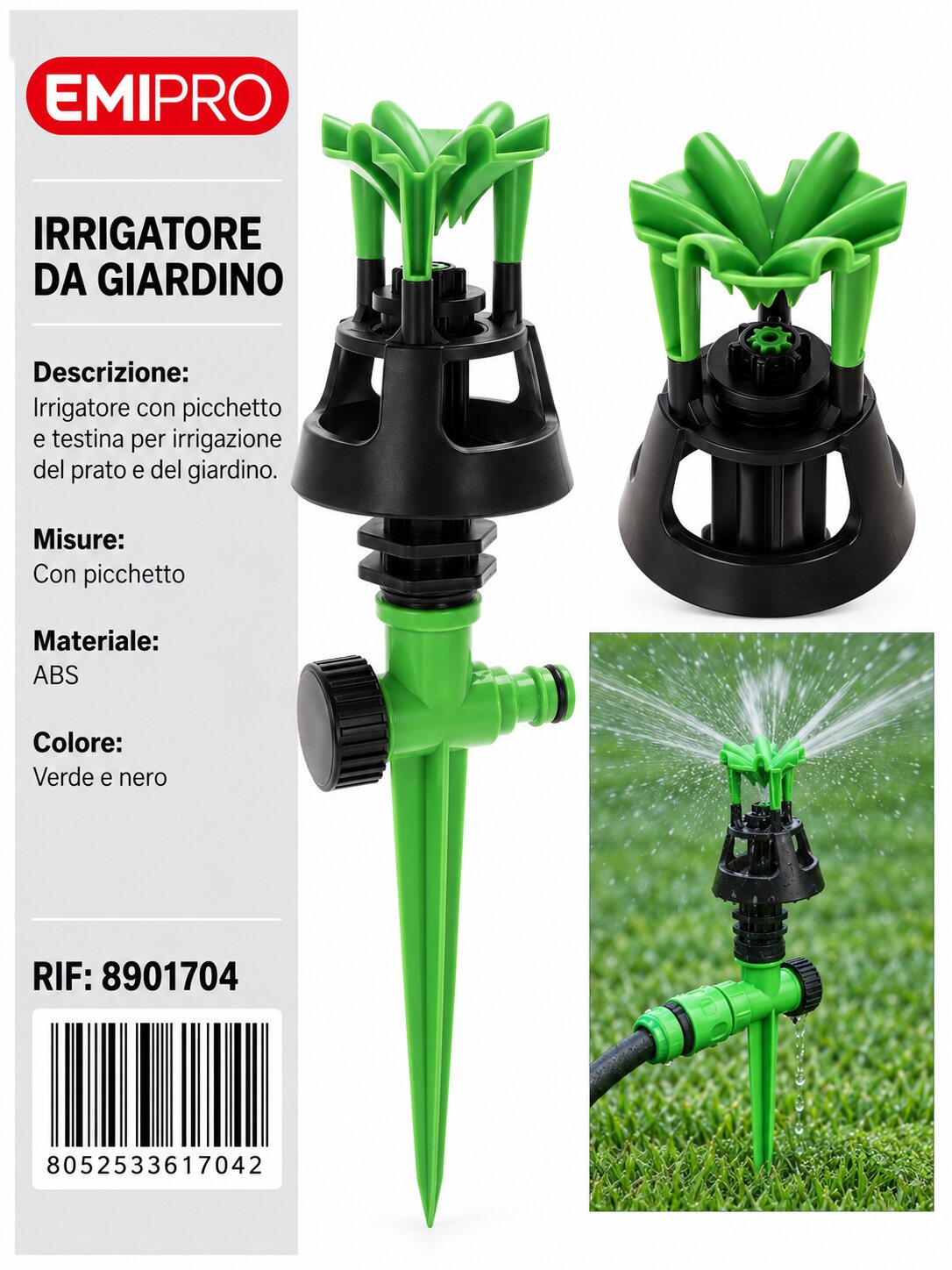 IRRIGATORE DA GIARDINO