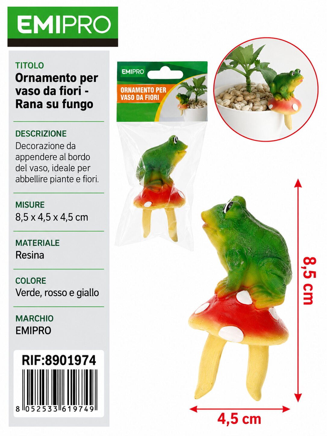 ORNAMENTO PER VASO DA FIORI