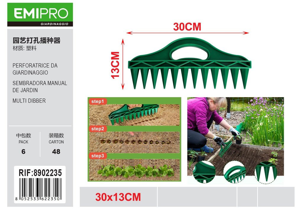 PERFORATRICE DA GIARDINAGGIO 30*13CM