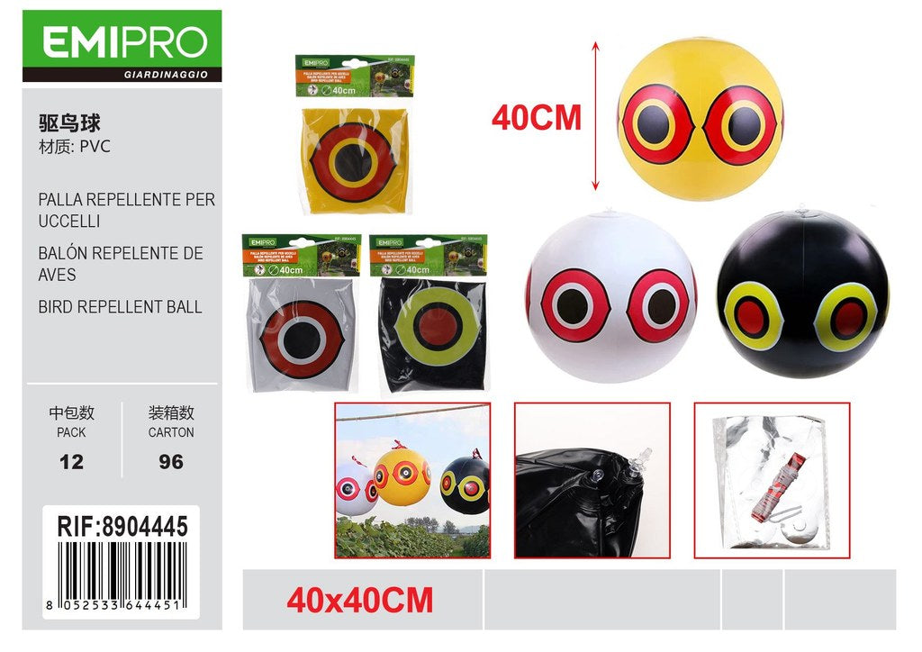 PALLA REPELLENTE PER UCCELLI 40CM