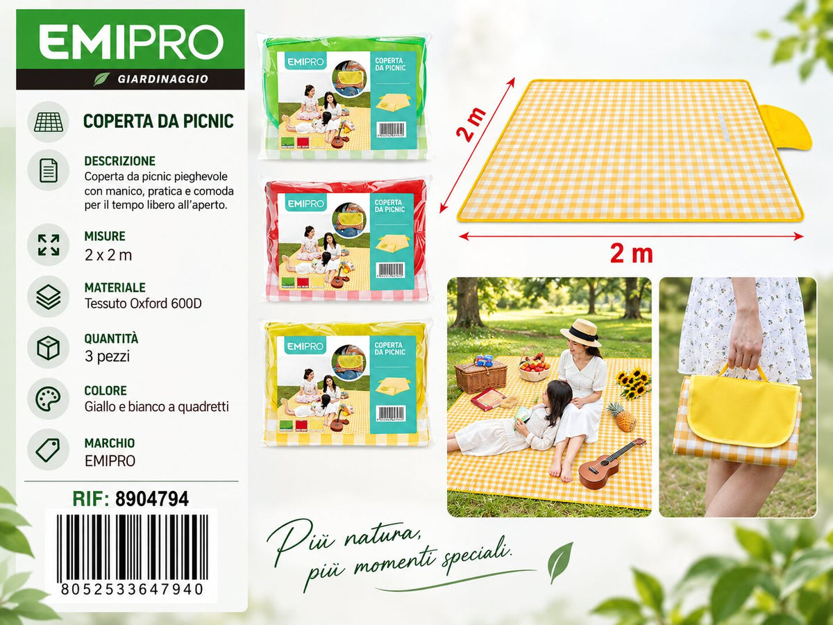 Tovaglia Da Picnic 2M*2M