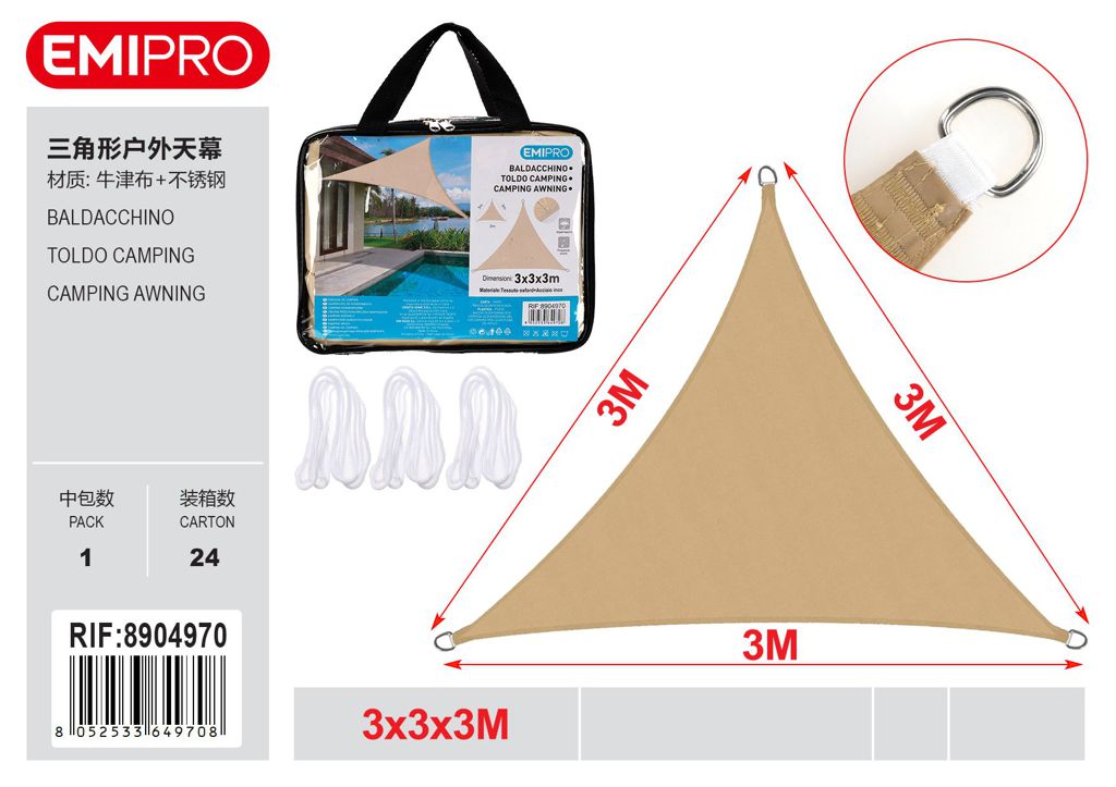 BALDACCHINO 3*3*3M
