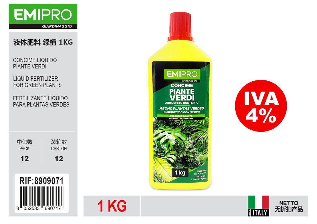 CONCIME LIQUIDO PIANTE VERDI 1KG