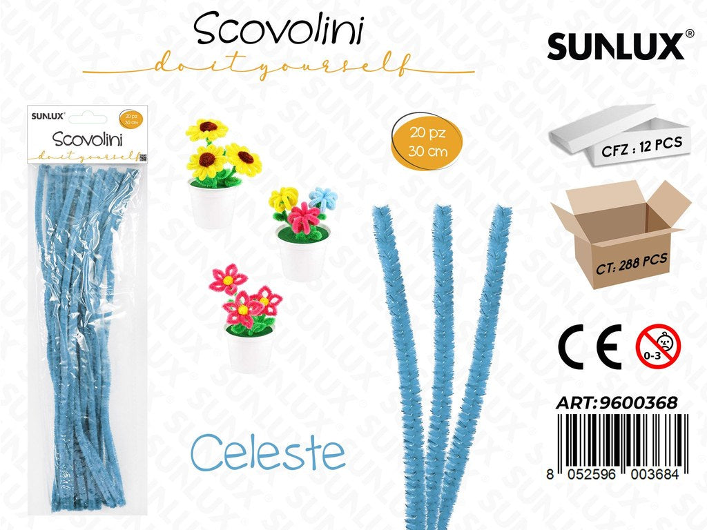 Sunlux Scovolini Diy Celeste 20PCS 30CM