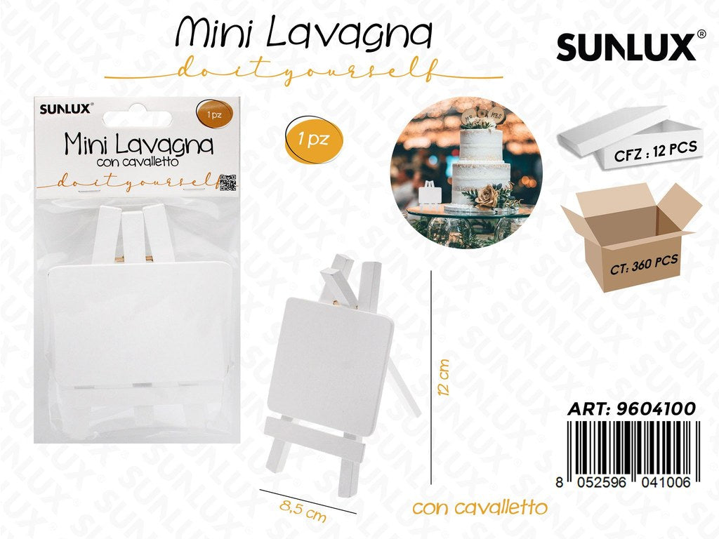 Sunlux Mini Lavagna c/ Cavalletto 8.5*11CM