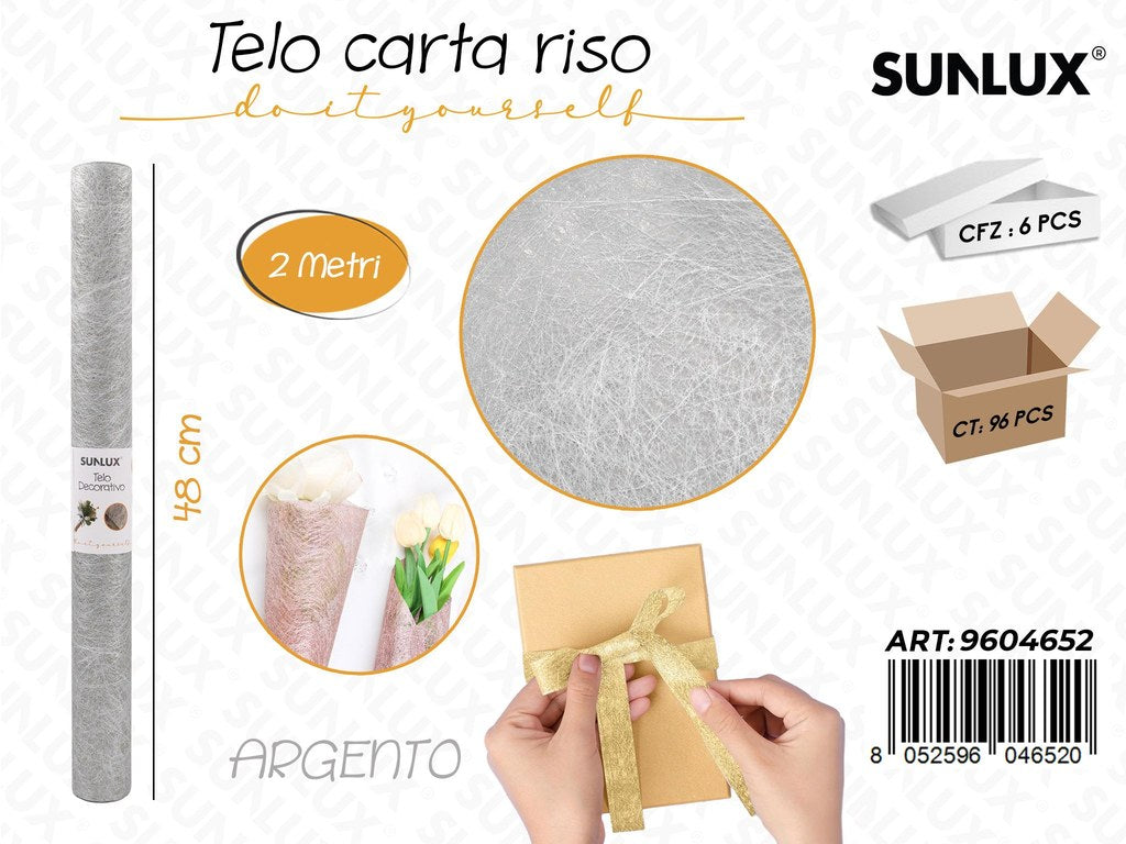 Sunlux Cartariso 2 Metri Argento 48CM