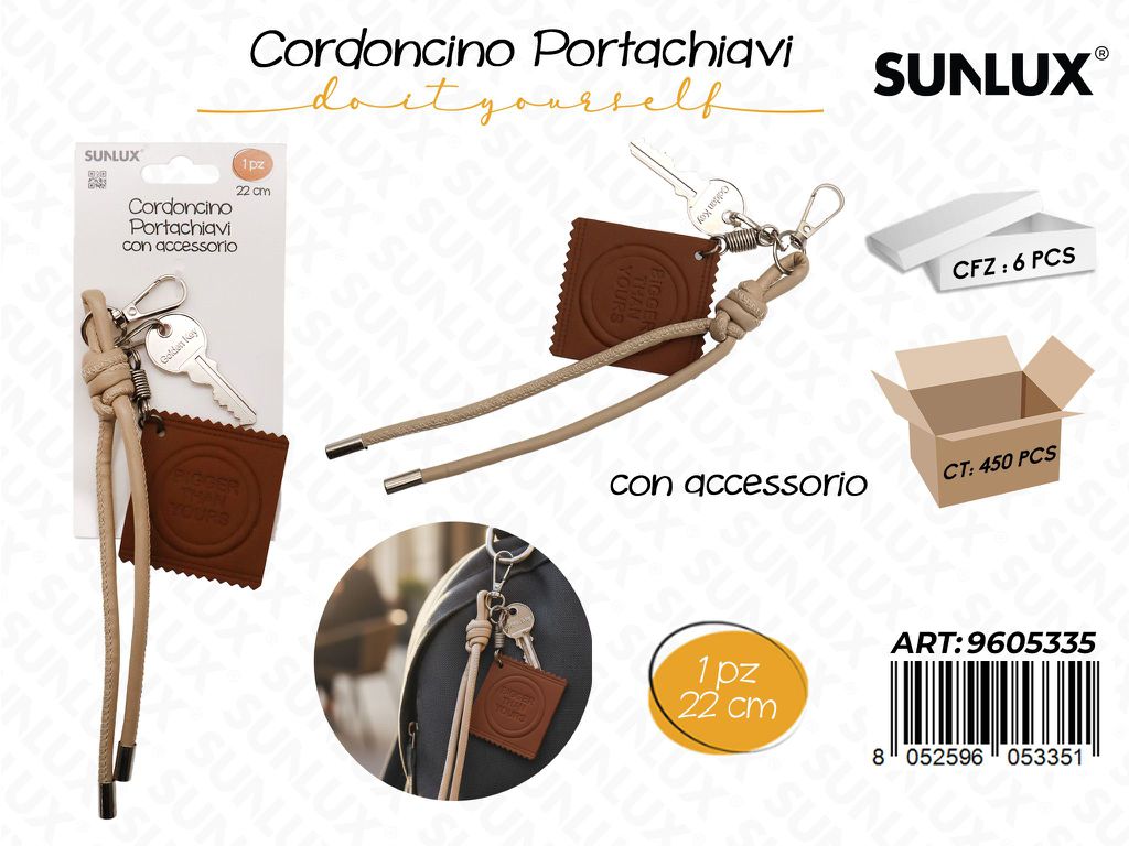 Sunlux Cordoncino Portachiavi 22CM