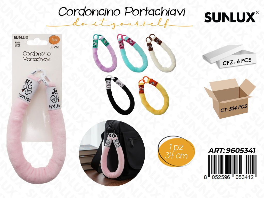 Sunlux Cordoncino Portachiavi Ass. 34CM