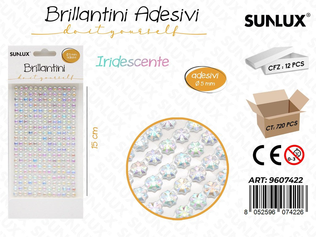 Sunlux Brillantini Adv Iridesc. 5MM*15CM