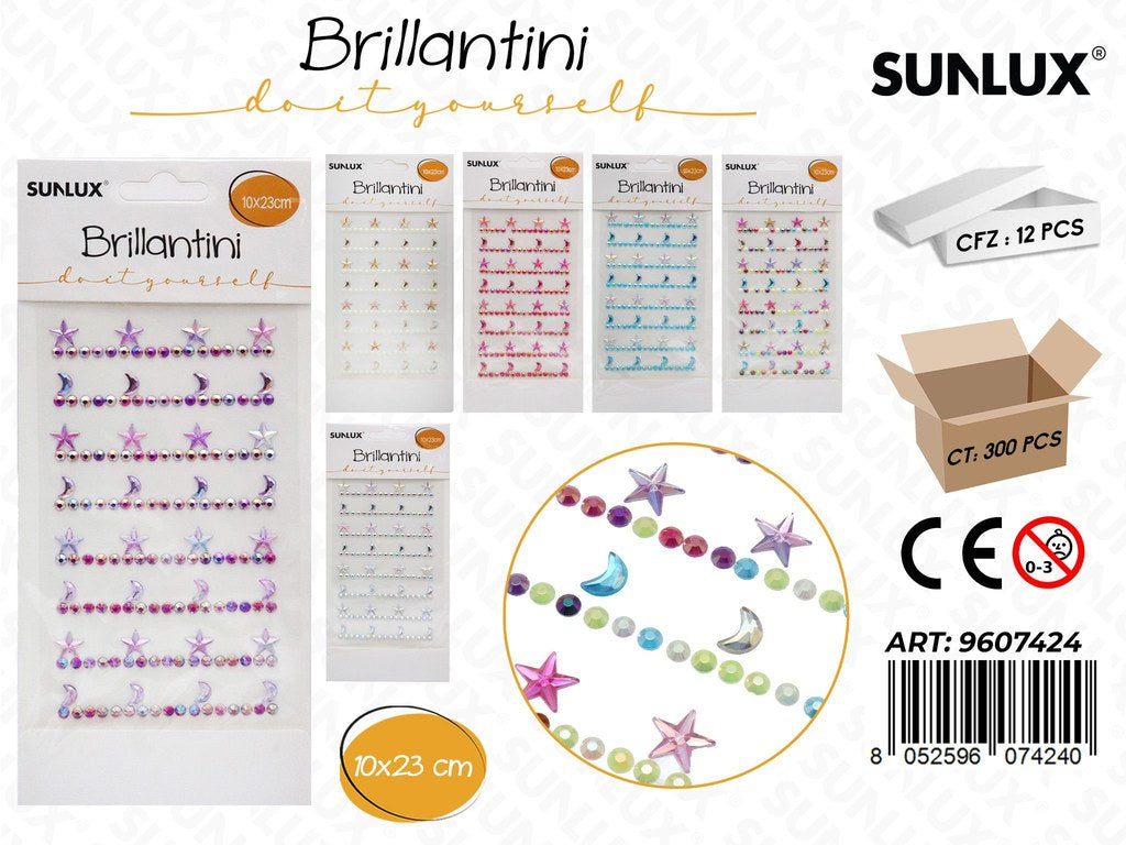 Sunlux Brillantini Adv 10*23CM Ass.