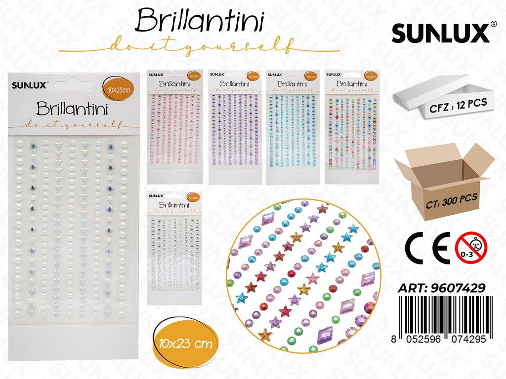 Sunlux Brillantini Adv 10*23CM Ass.