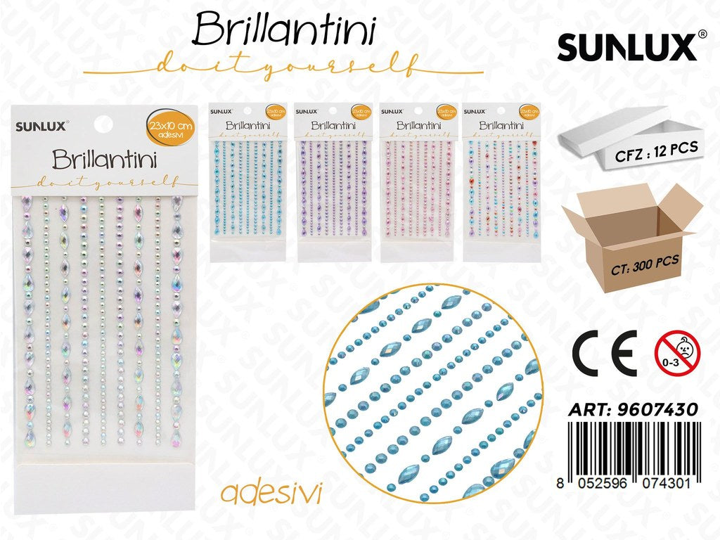 Sunlux Brillantini Adv 10*23CM Ass.