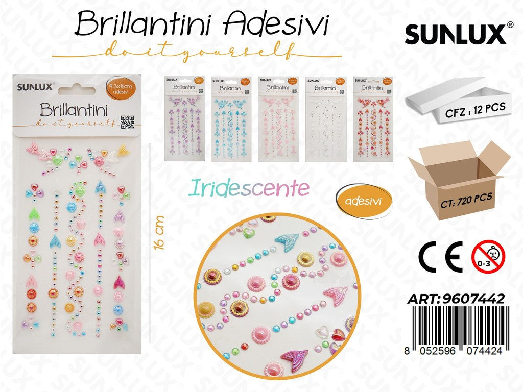 Sunlux Brillantini Adv Iridesc. 9.3*16CM
