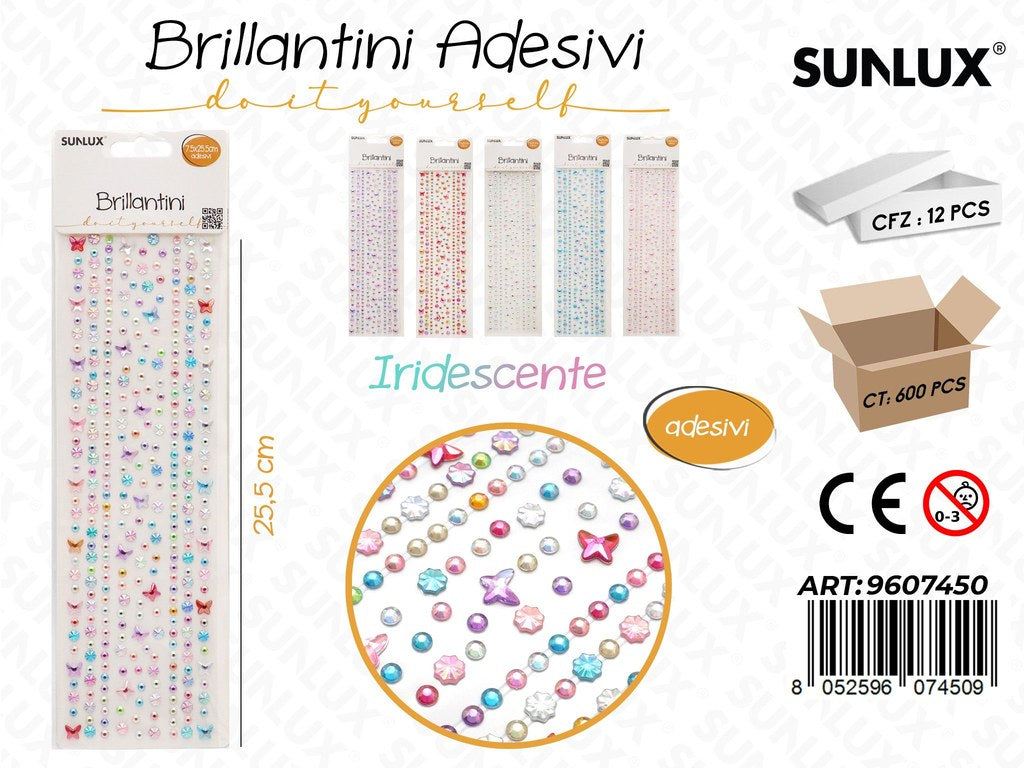 Sunlux Brillantini Adv Iridesc. 7.5*25.5CM
