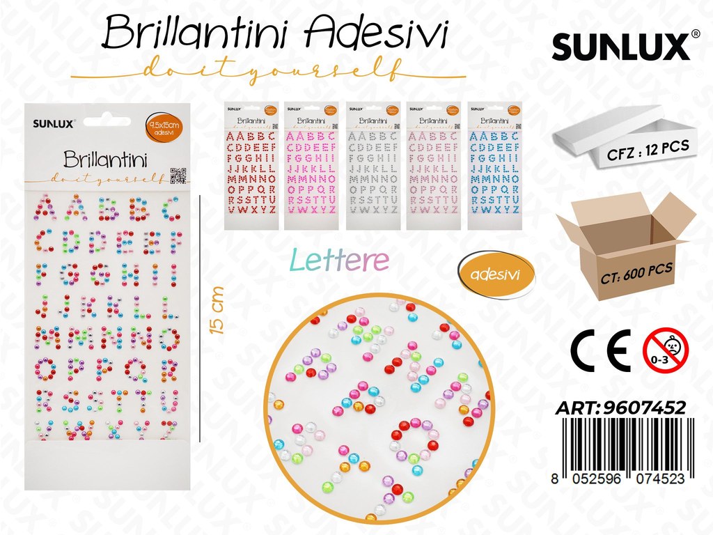 Sunlux Brillantini Adv Iridesc. 9.5*15CM
