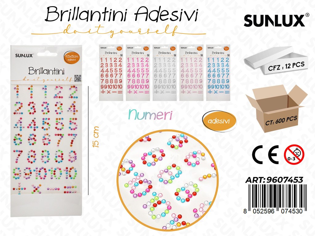 Sunlux Brillantini Adv Iridesc. 9.5*15CM