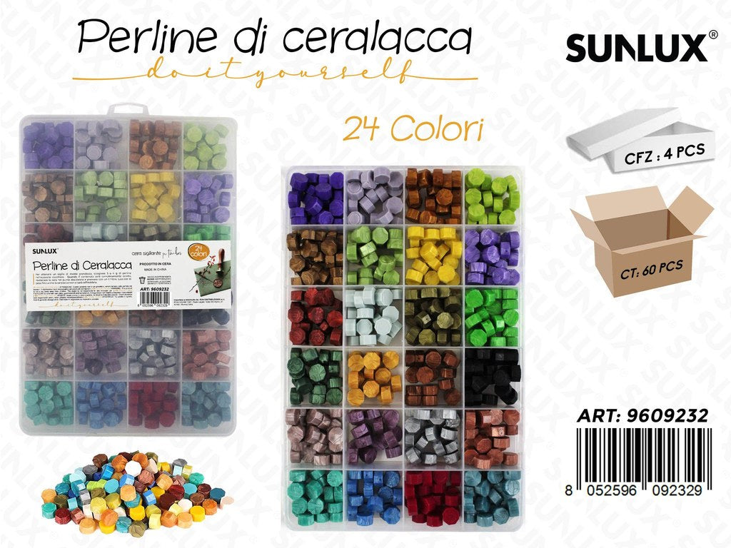 Sunlux Perline di Ceralacca 24COL. Ass.