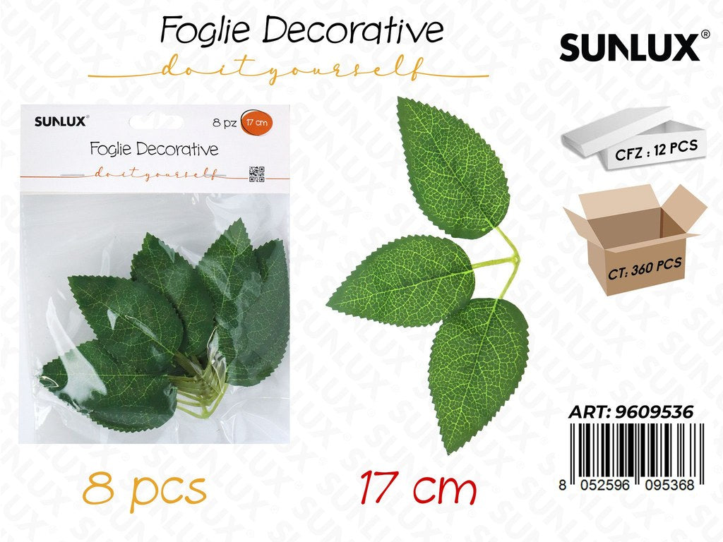 Sunlux Foglie Decorative 8PCS 17CM