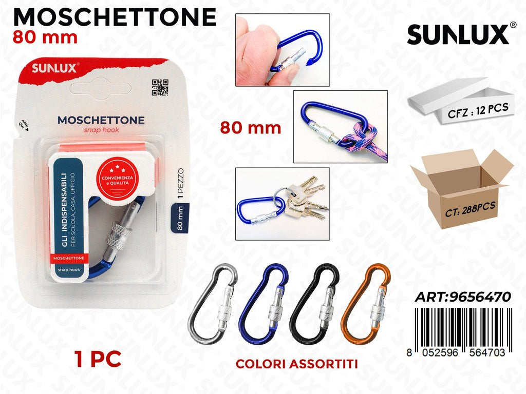 Sunlux Moschettone Ass. 80CM