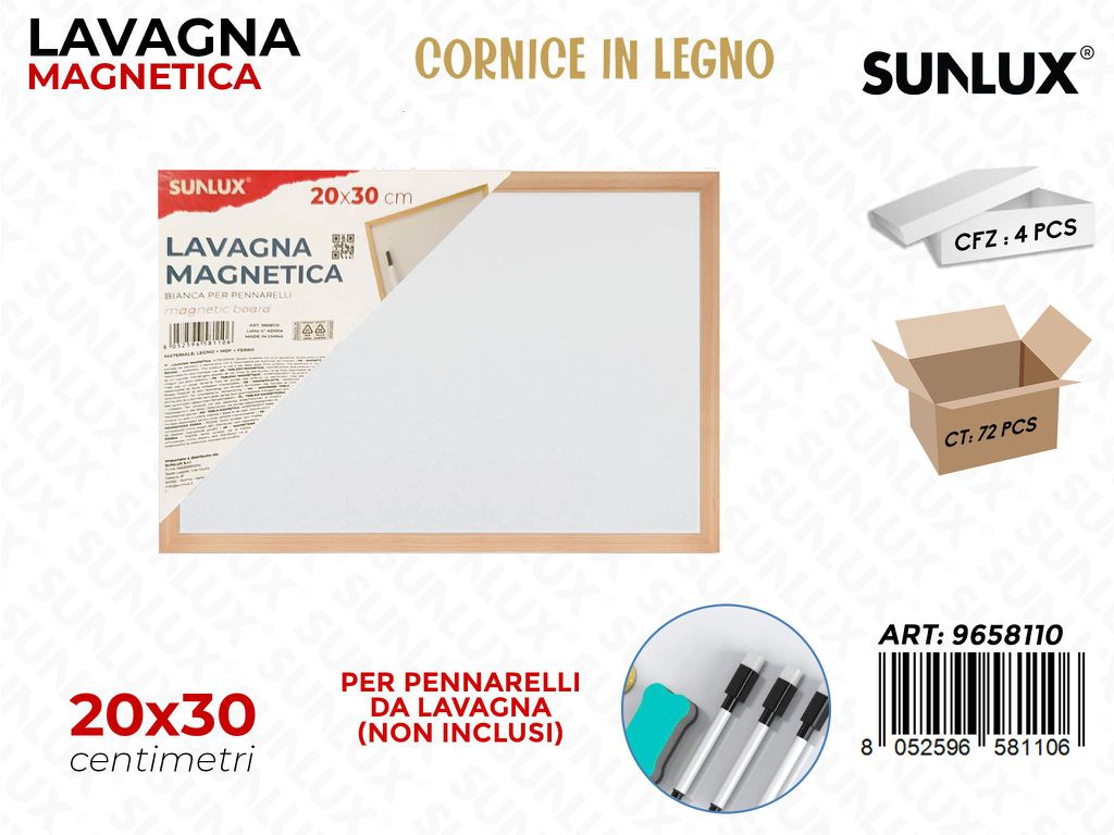 Sunlux Lavagna Magnetica 20*30CM