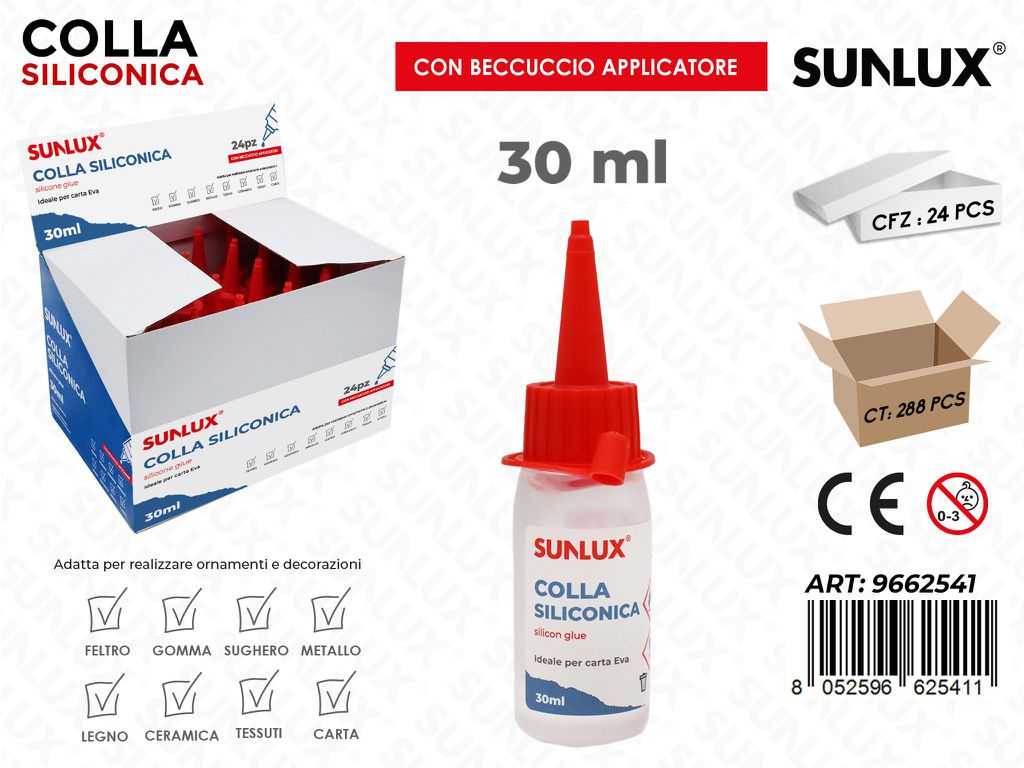Sunlux Colla Siliconica 30ML