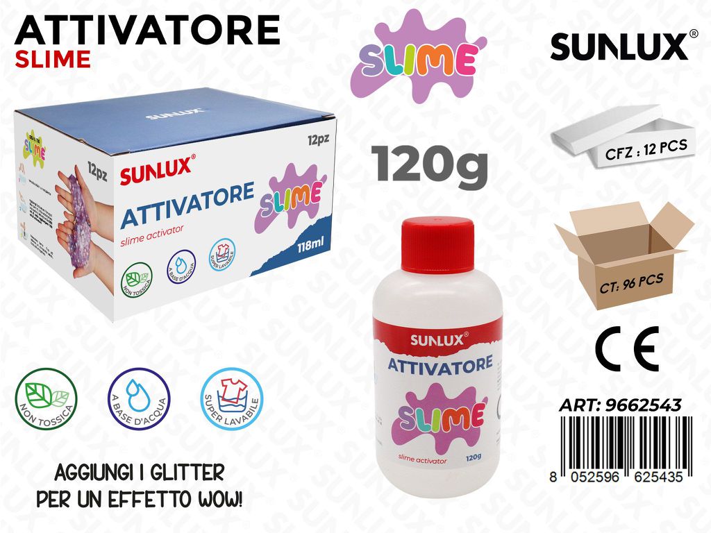 Sunlux Attivatore Slime 120ML
