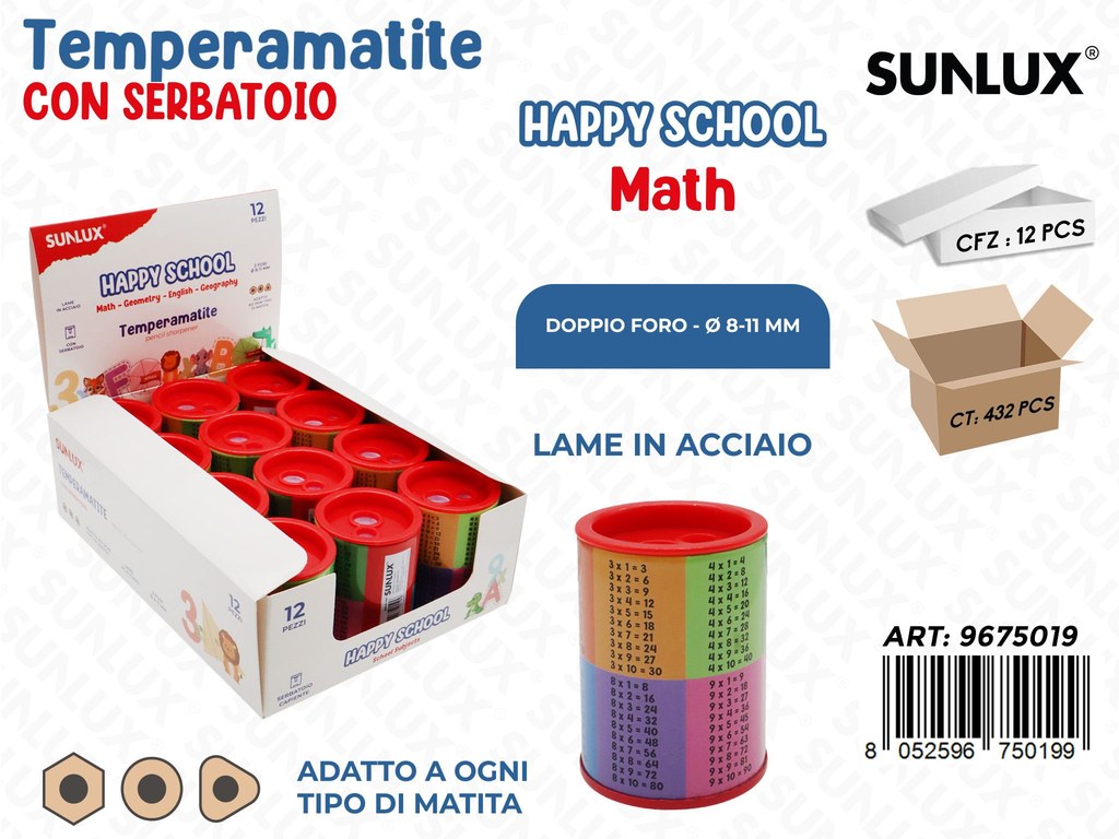 Esp. Temperamatite Math 2Fori