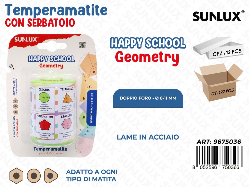 Temperamatite H. School Geometry 2Fori