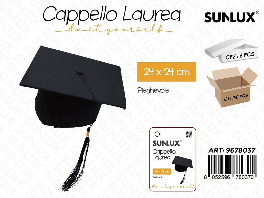 Sunlux Cappello Laurea 24*24CM