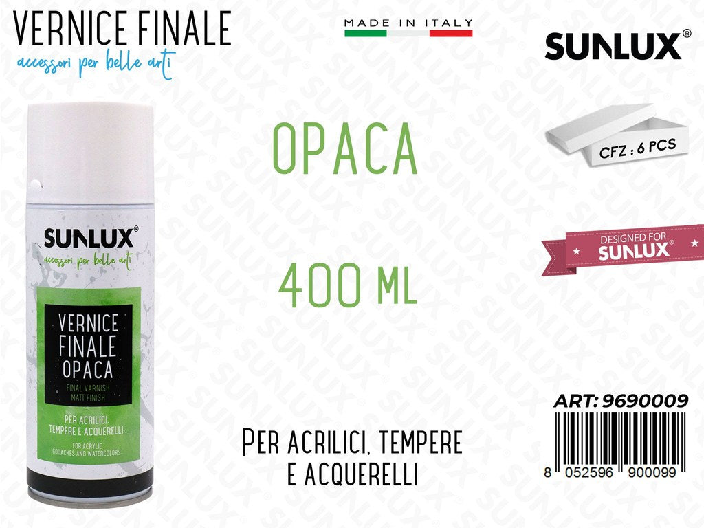 Vernice Spray Finale Opaca 400ML